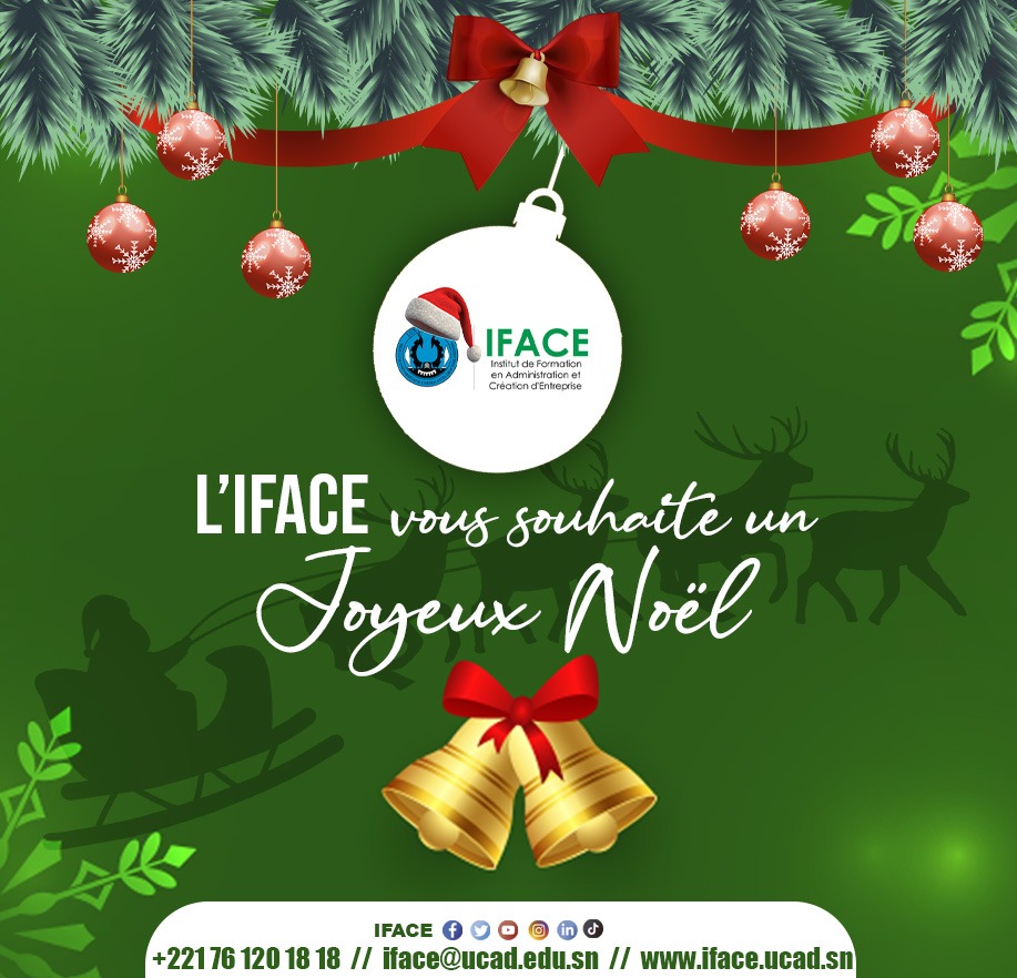 IfaceInstitut's tweet photo. ✨ Joyeux Noël !✨

L’IFACE souhaite un joyeux Noël à toute la communauté chrétienne.
Que cette fête soit un moment de paix, de partage et de bénédictions auprès de vos proches.

🎓 Ensemble, continuons à bâtir un avenir d’excellence et d’opportunités

#joyeuxnoel #MerryChristmas https://t.co/4JLFsoq9Xo