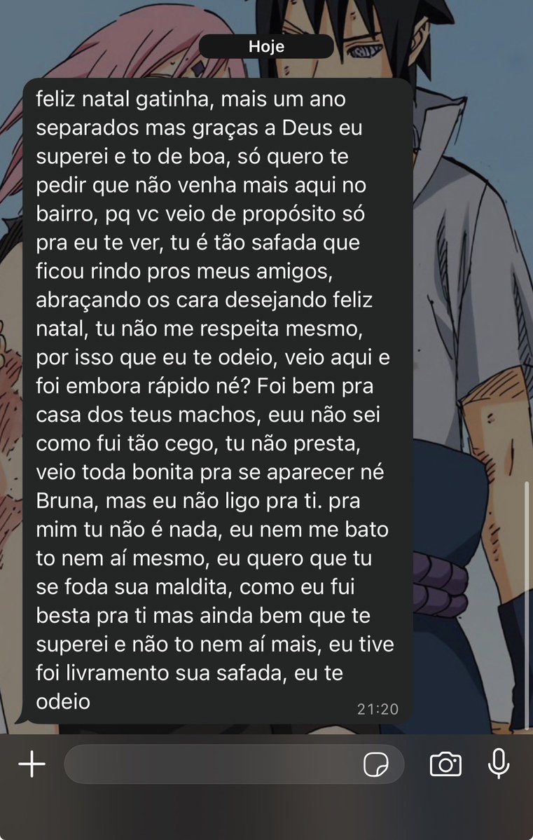 himebruna's tweet image. natal, época do amor e do perdão ❤️