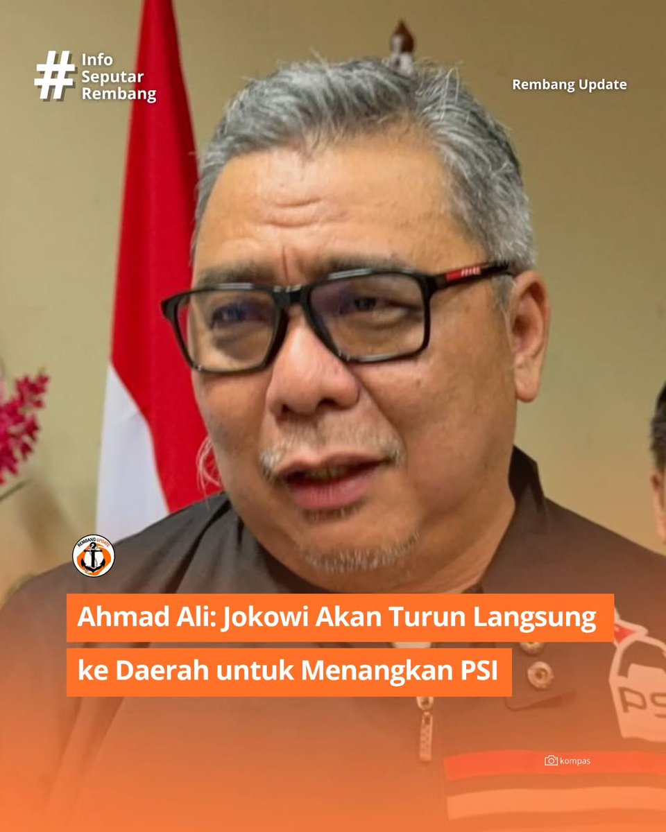 Kata Ahmad Ali Jokowi akan turun langsung ke daerah untuk menangkan PSI. 
Gimana menurut kalian Apakah "Jokowi Effect" masih bakal ampuh buat mendongkrak suara partai di daerah ? 🤔🤔🤔