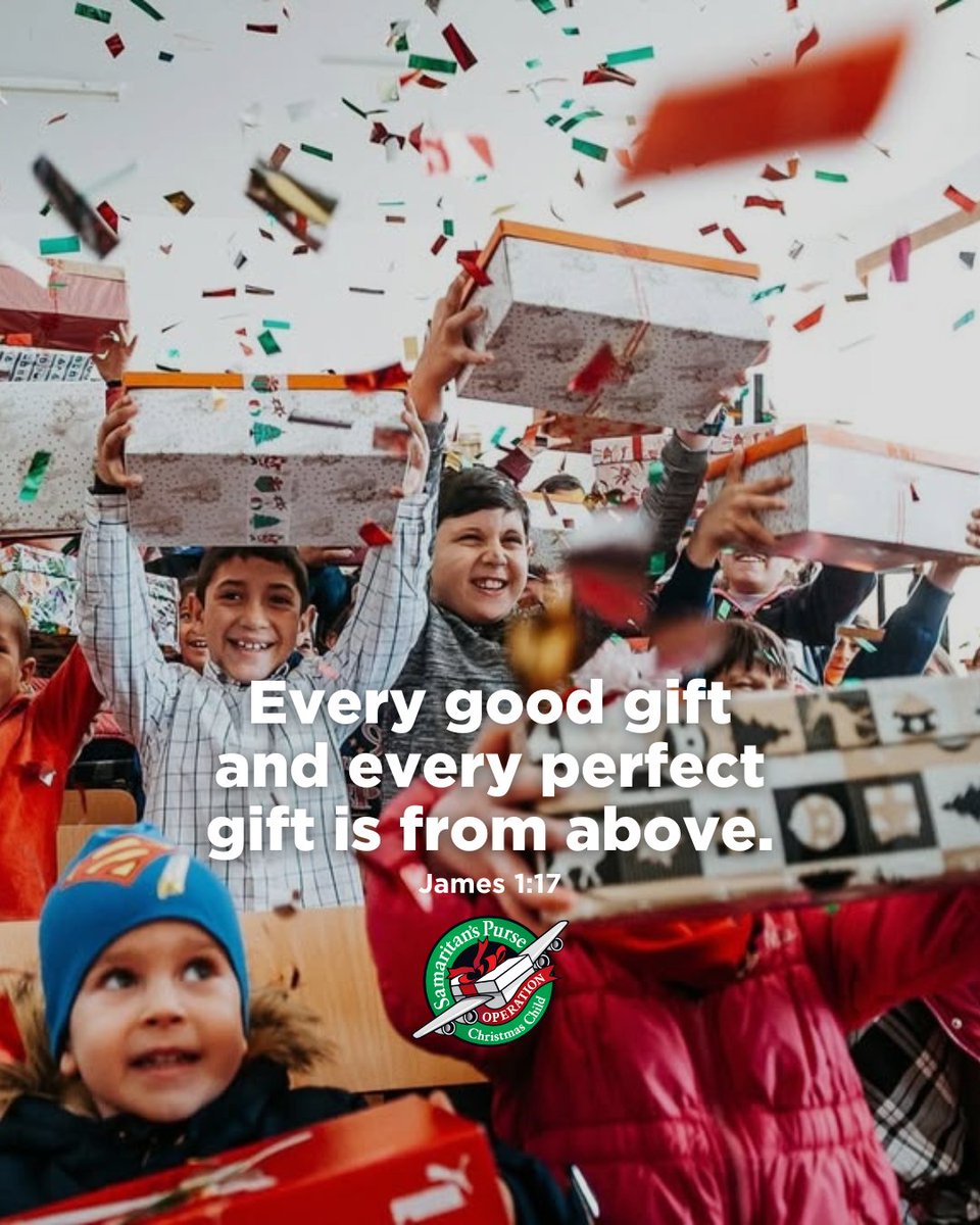 On this Christmas Eve, we celebrate the greatest gift of all—Jesus. Every shoebox packed can share His love and joy with children in all corners of the world, pointing them to the One who is the reason for the season. ✨ 

May your Christmas be filled with His light and love. ❤️