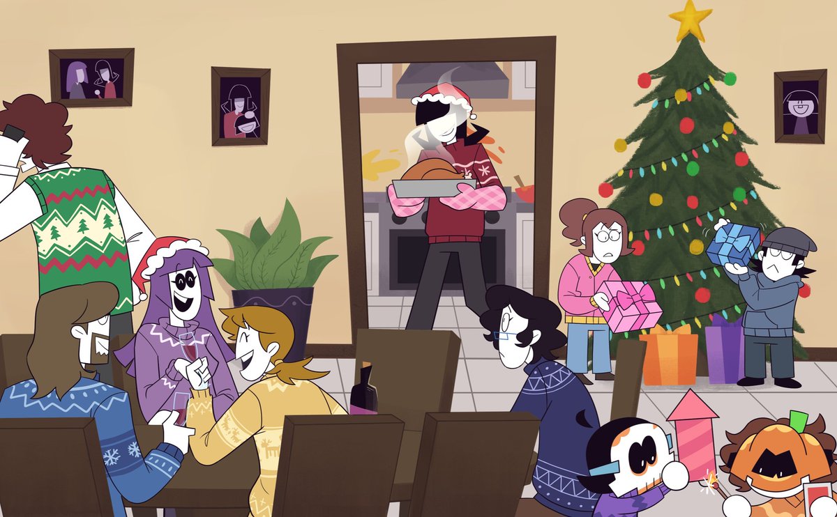 vilm46's tweet image. Our last christmas together
#spookymonth #spookymonthfanart
#MerryChristmas