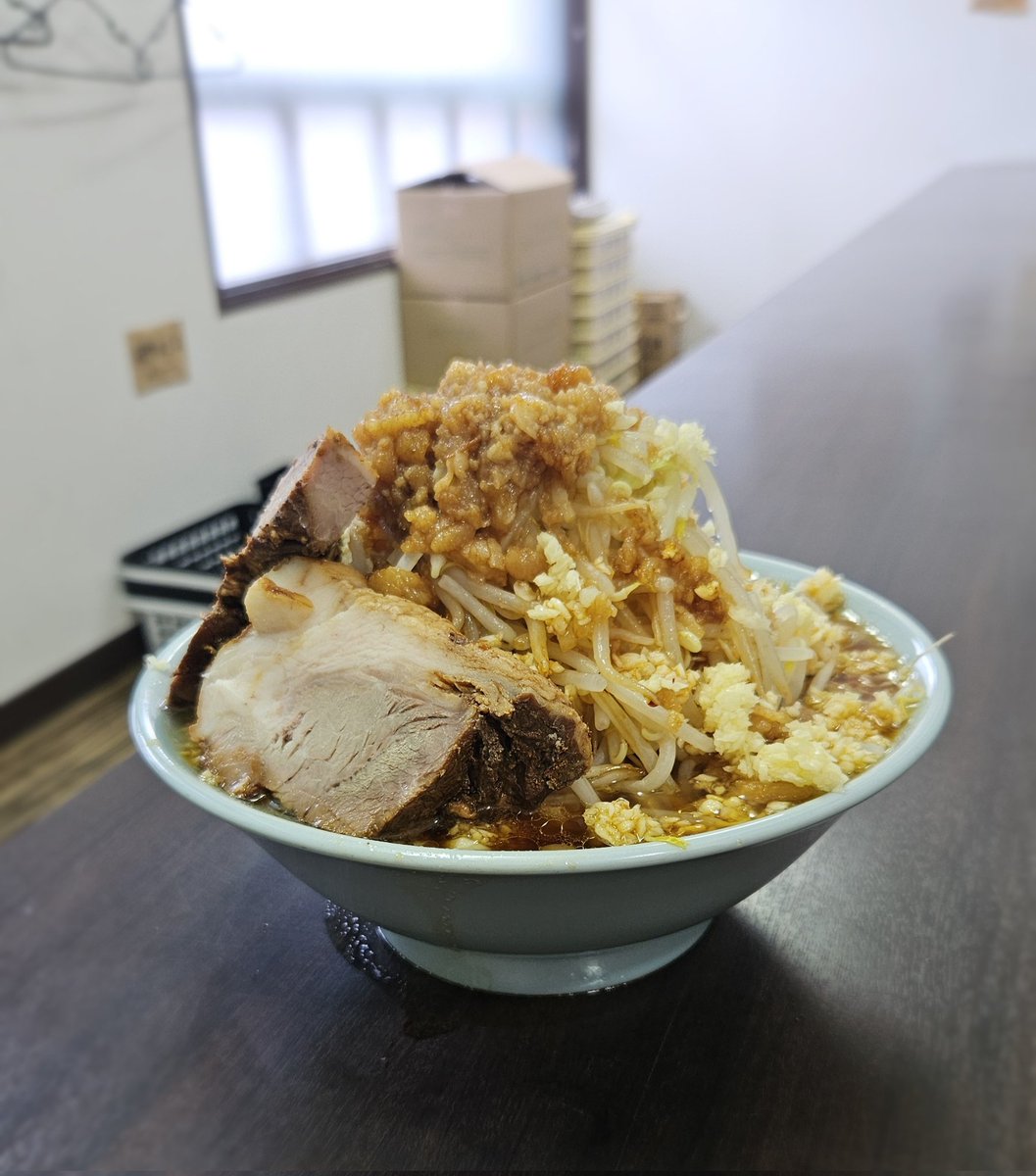 ましまし 松山市】2024年7月にオープンしたばかりの「豚麺屋ましまし」で豚まぜ