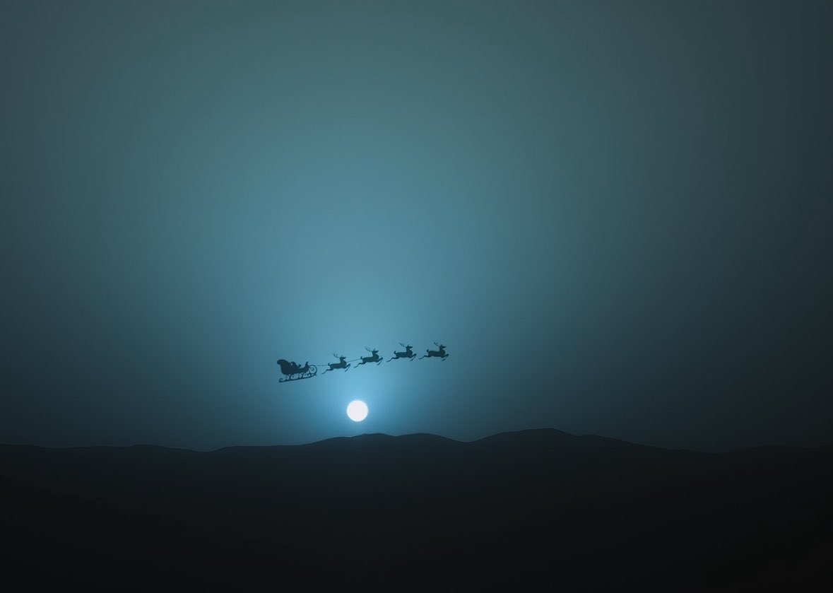 Privacy1We's tweet image. He's on his way.  🎅 
He left alot of presents for me!
Merry Christmas everyone. 💋