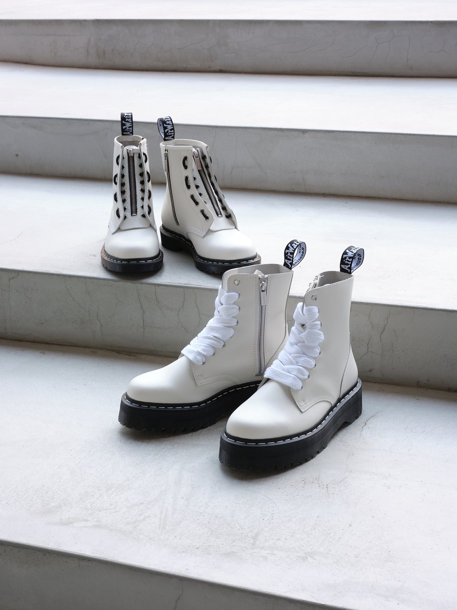 究極の日本限定があなたのスタイルを次のレベルへ。1460 ZIP ホワイト