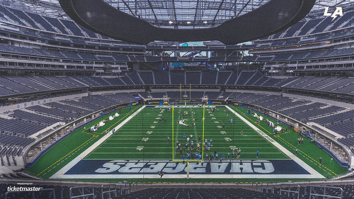 chargers's tweet image. different location, same energy