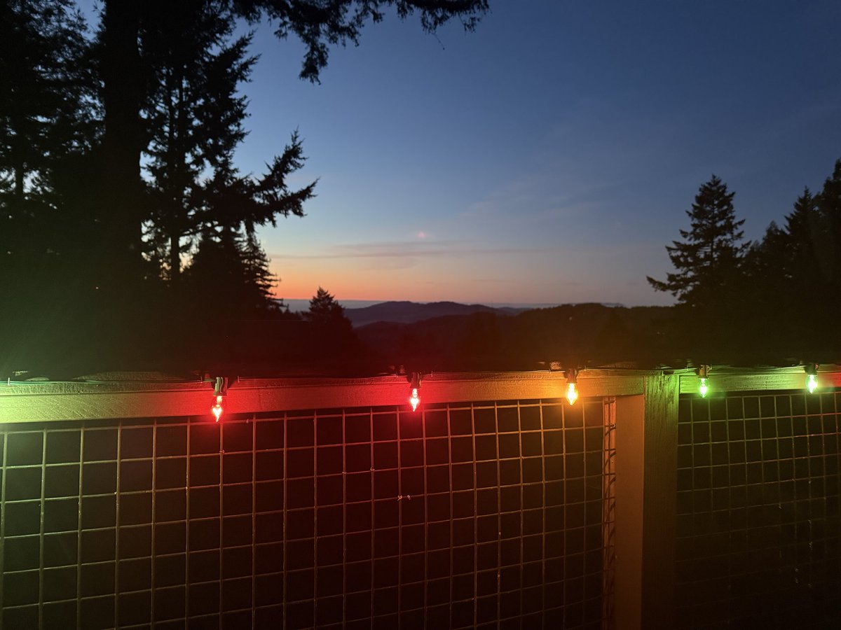 Merry Christmas from the edge of the west.