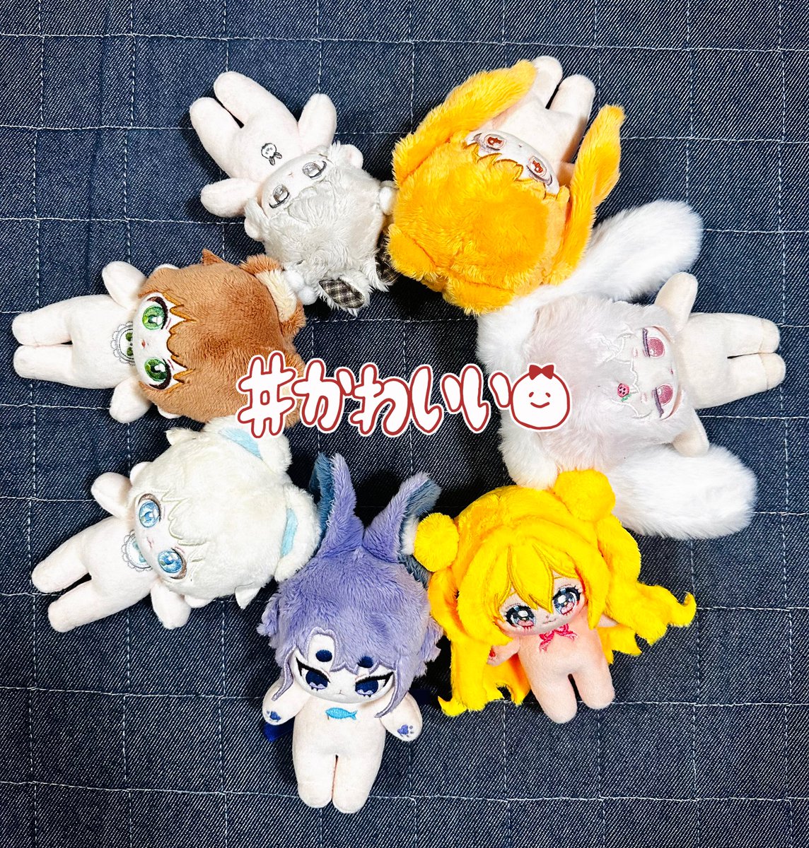 素敵なご縁に感謝ですー！！
かわいいしかなくて、皆の頭をそっと撫でるのを日課にしています笑
癒し🥰

お洋服を作りたい！！

#しおりがいる

#dongurumi

 #サカナのヌイ