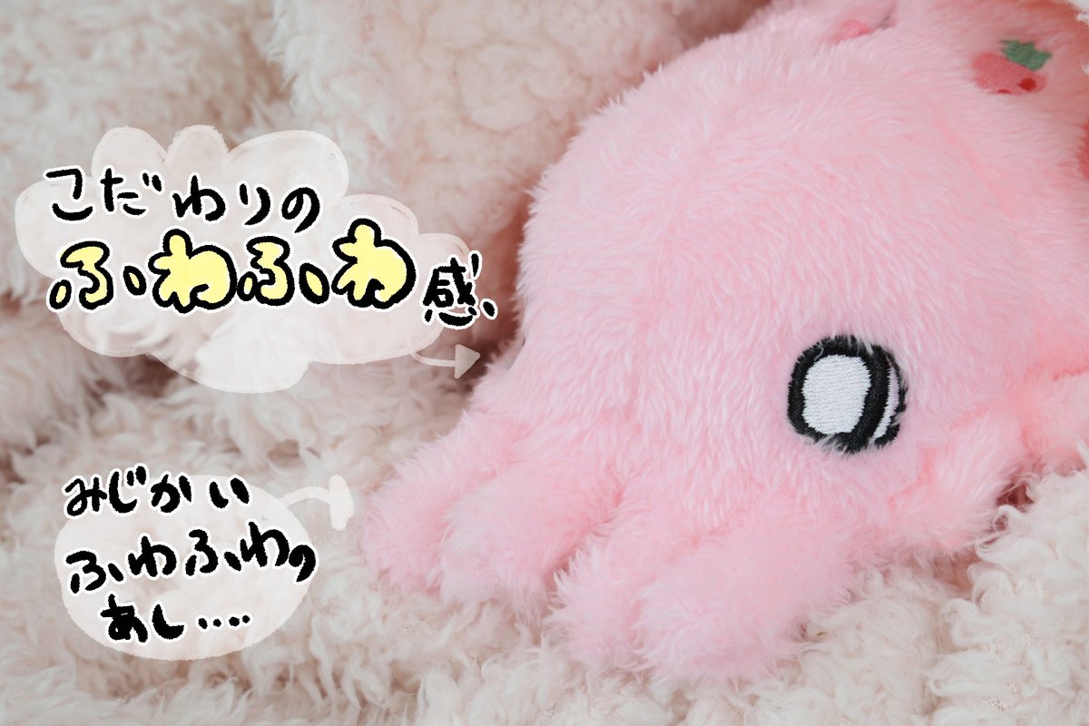 CF_Creation's tweet photo. 【🍓クラファン開催中🍓】

苺柄にきゅん♡ふわふわのイカぬいぐるみプロジェクト
https://t.co/gN5KvhOyCC

チャームポイントの苺の柄はもちろん、
ふわふわの肌触りも再現♡
追加リターンはふわふわのタコもっ🐙🦑♡
あなたもふわふわのイカに
癒される生活はじめませんか🍓✨

@ii_ebidashi https://t.co/wKaovEEYzb