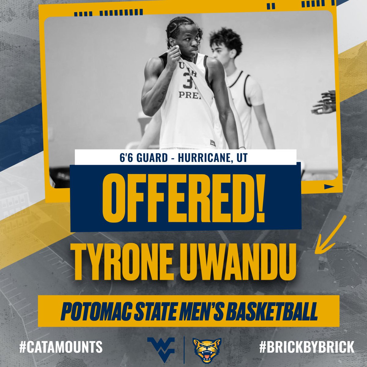 After a great conversation with Coach Brady, I am blessed to recieve my first offer. <a href="/PSC_MBasketball/">Potomac State Men’s Basketball</a> #AGTG