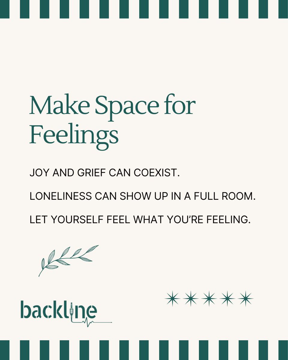 backline_care's tweet photo. The holidays can be complicated. Make sure to prioritize self-care during this holiday season. https://t.co/xLzMqS5kZ5