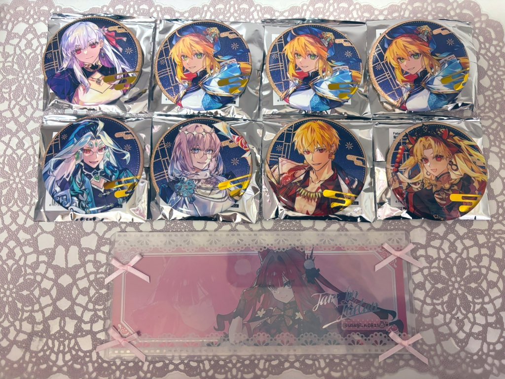 ꒰ 交換┊︎譲渡┊︎買取 ꒱ FGO 中国 春節 チケット 缶バッジ 譲