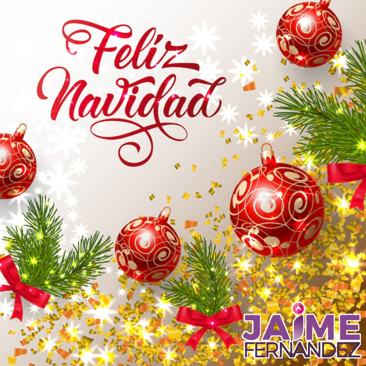 Fernandezjaime9's tweet photo. ¡Que esta Navidad nos regale esperanza, unión y ganas de seguir construyendo algo mejor juntos! 🎄✨
Feliz Navidad 🎁 https://t.co/bA0zdqS8uV