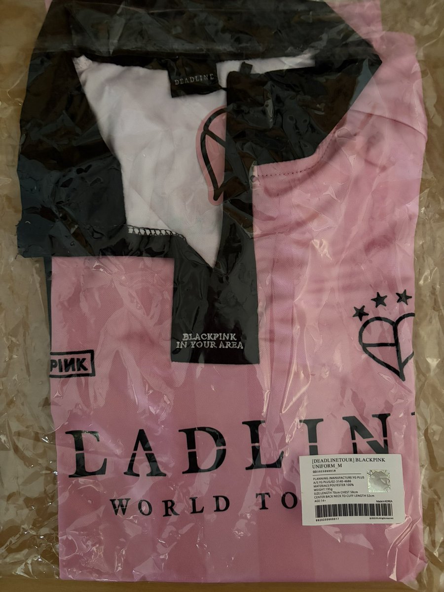 [DEADLINETOUR] BLACKPINK UNIFORM Mサイズ BLACKPINK | [DEADLINETOUR] BLACKPINK UNIFORM