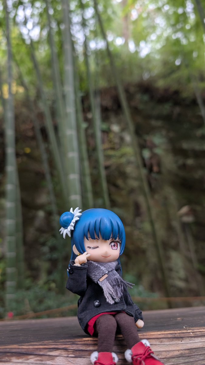 静かなところだね 善子ちゃん