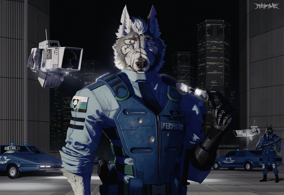 manedpizzawolf's tweet image. vtoro planetary police