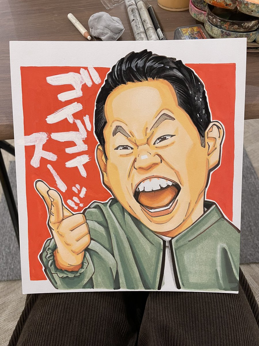 似顔絵 今日はサンシャイン水族館で18:00まで似顔絵描きます 名探偵津田今回も