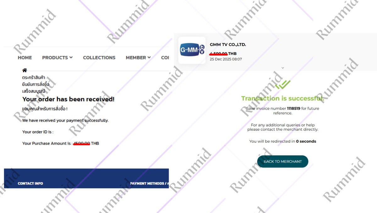 RumMid_'s tweet image. อัพเดทค่ะ ตอนนี้ร้านจ่ายเงินเรียบร้อยแล้วนะคะ เดี๋ยวร้านจะมาอัพเดทรายการที่สั่งให้อีกครั้งนะคะ 🙏