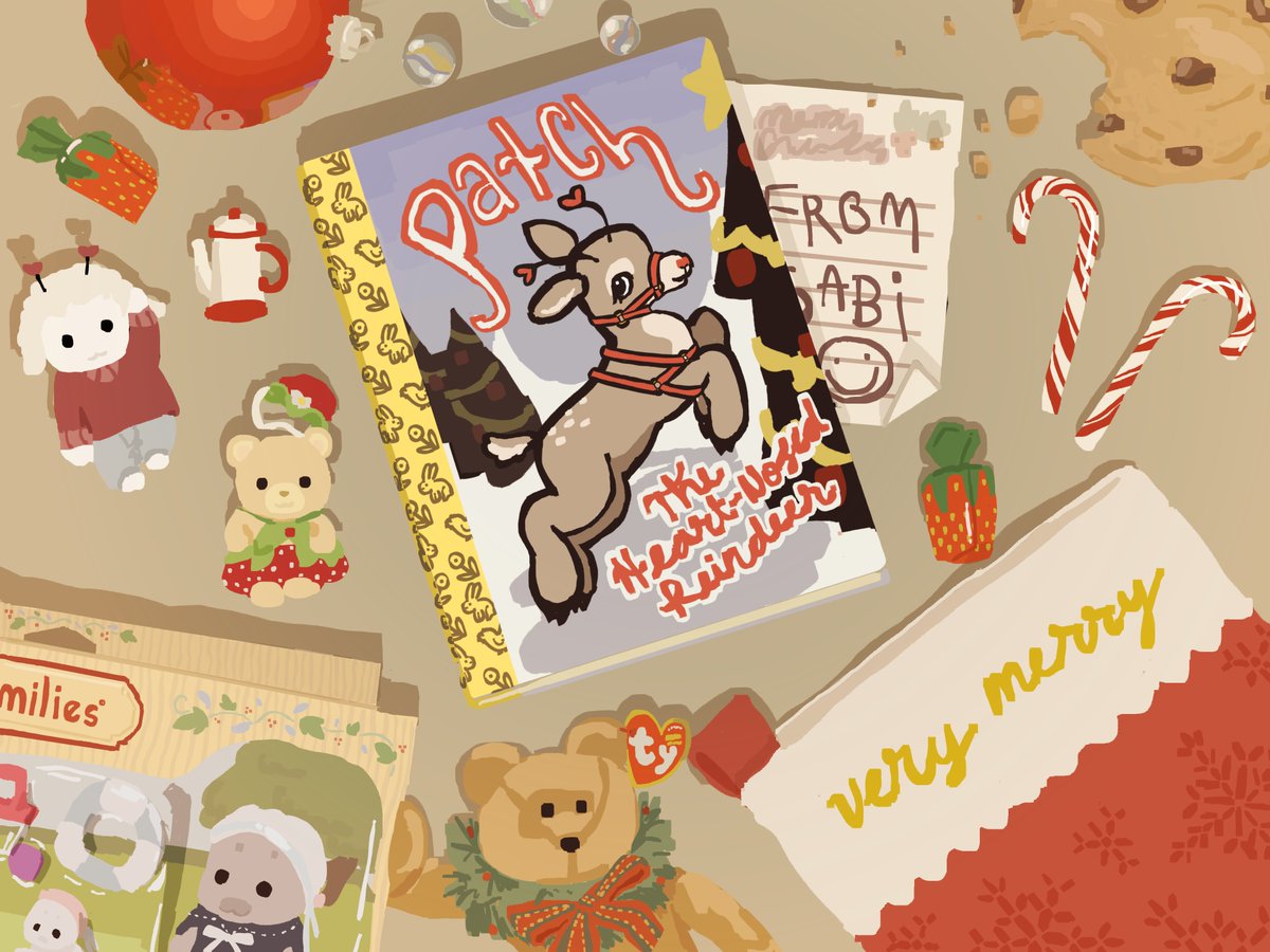 sabbliesXD's tweet image. christmas gift for @patch0pockets :]