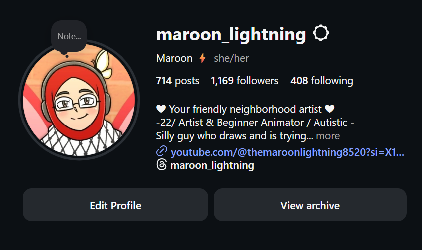 Maroon (Struggling with final year of college)⚡🍉 tweet media