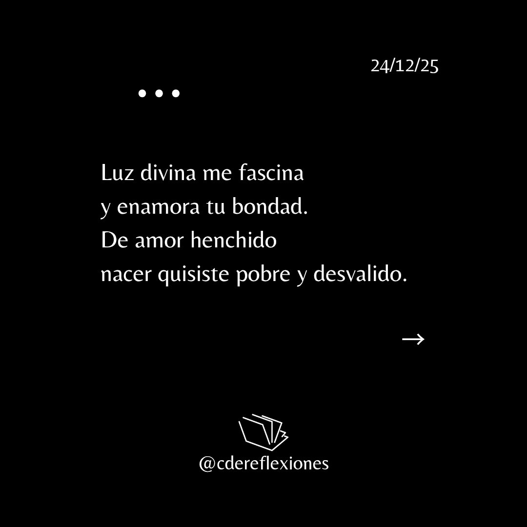 cdereflexiones's tweet photo. ¡Feliz Nochebuena!

•••

#SerieDePensamientos https://t.co/o7xsrL4A61