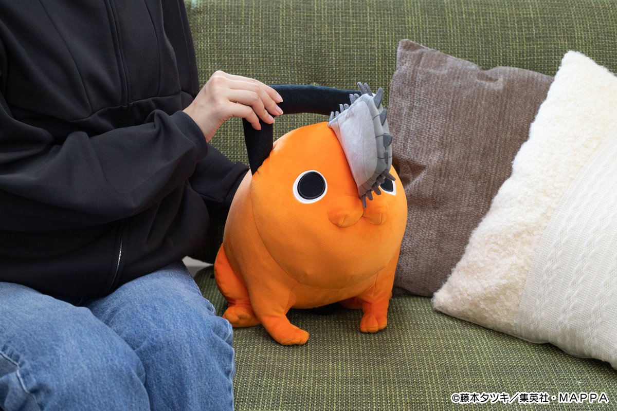 💥12月発売商品💥 【チェンソーマン ポチタもっちり超BIGぬいぐるみ