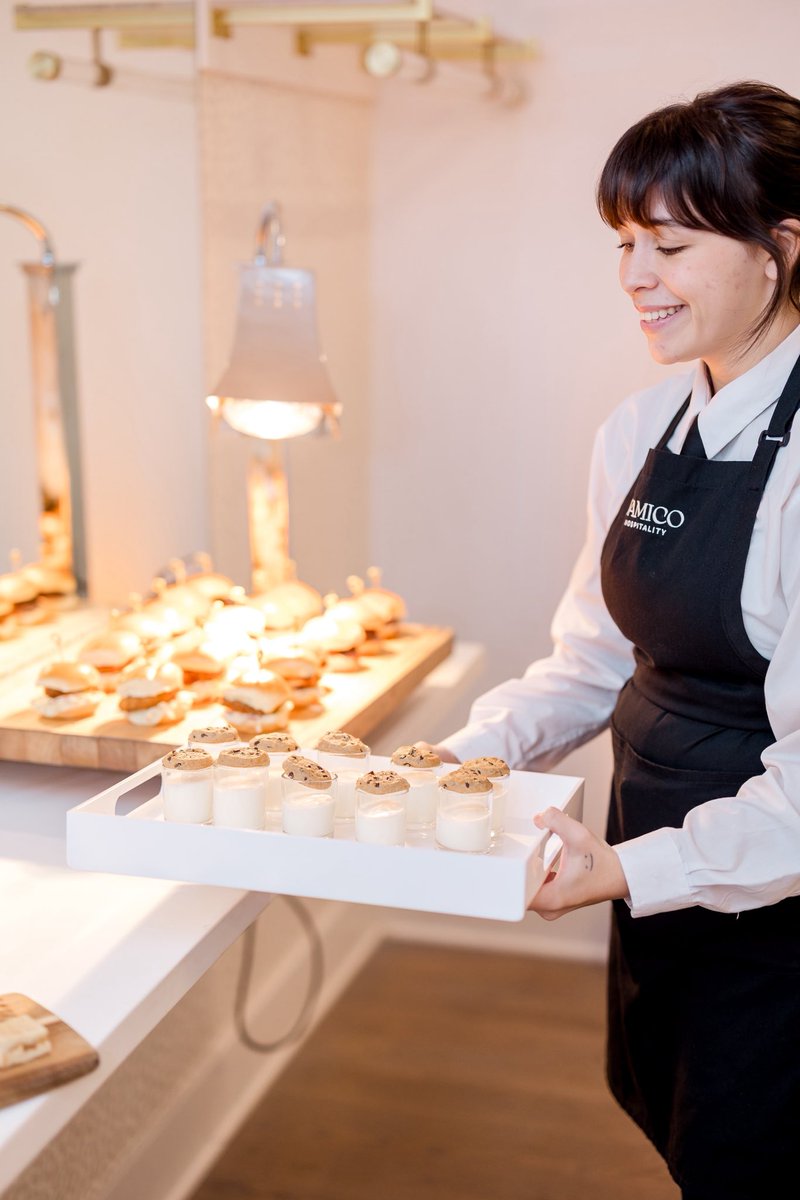 You say company party, we say 🥂🍝🎄🍪🥛.

Venue: The Hutton House
Photography: Alexandra Robyn Photo + Design
Catering &amp; Hospitality: D'Amico Hospitality