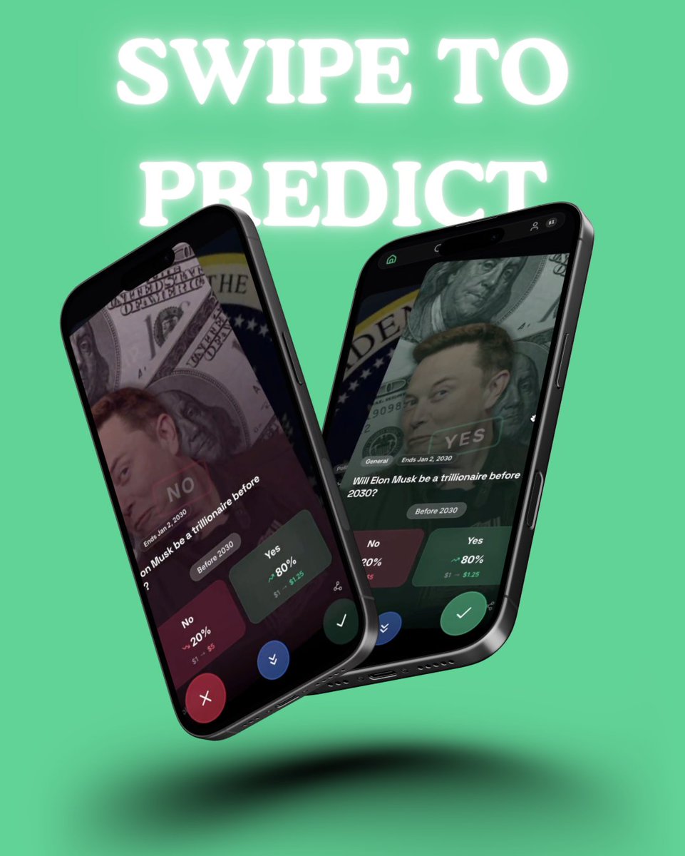 SWAY_Markets's tweet image. What if prediction markets were as easy as a dating app?