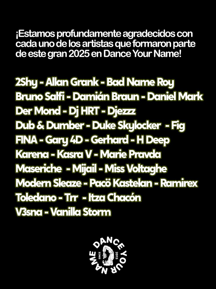 danceyourname's tweet image. Gracias a todos!