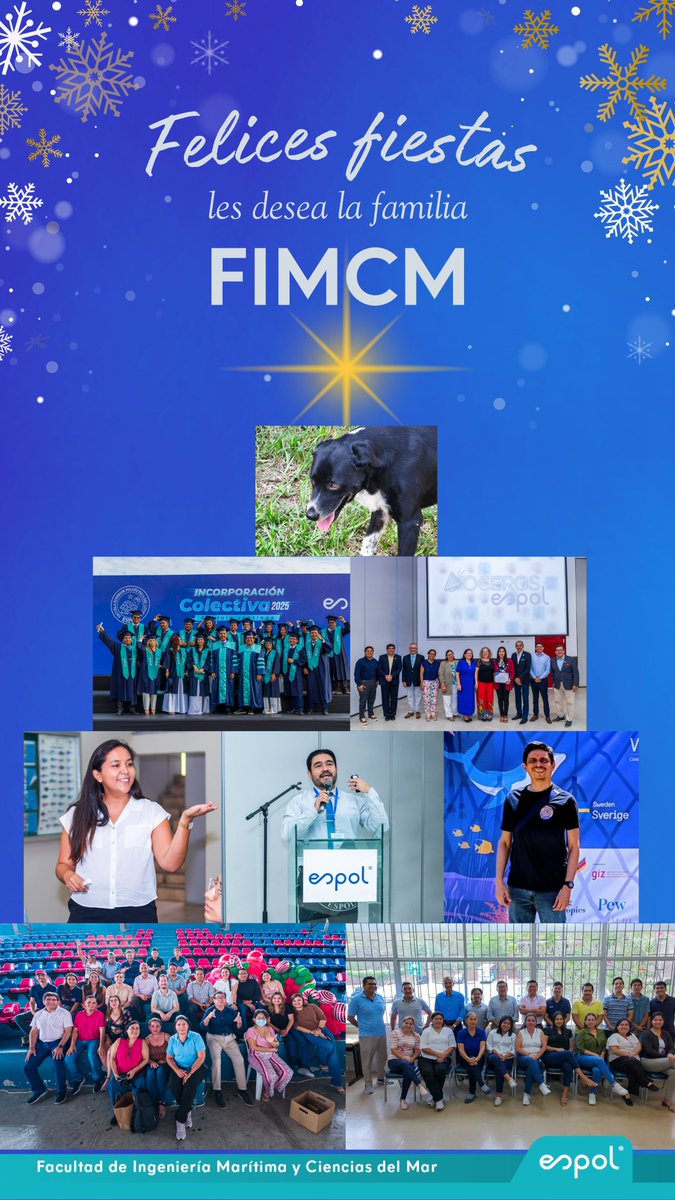 ¡Nuevos horizontes nos esperan en 2026! 🚢✨

Desde la FIMCM deseamos que esta Navidad sea el puerto de paz que todos necesitamos y que el año nuevo nos traiga vientos a favor para seguir transformando el mar en ciencia y tecnología. ⚓🌊

#FIMCM #Navidad2025 #Mar #Ingeniería