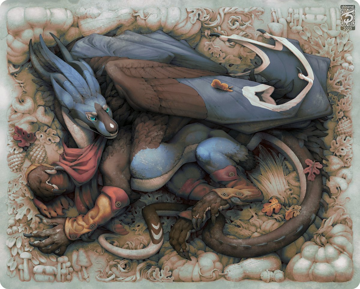 I drew <a href="/Atrocias/">Atrocias</a> 's Bluejay for a secret Santa xchange! I put lots of extra love into this one so I hope you like it 🍂