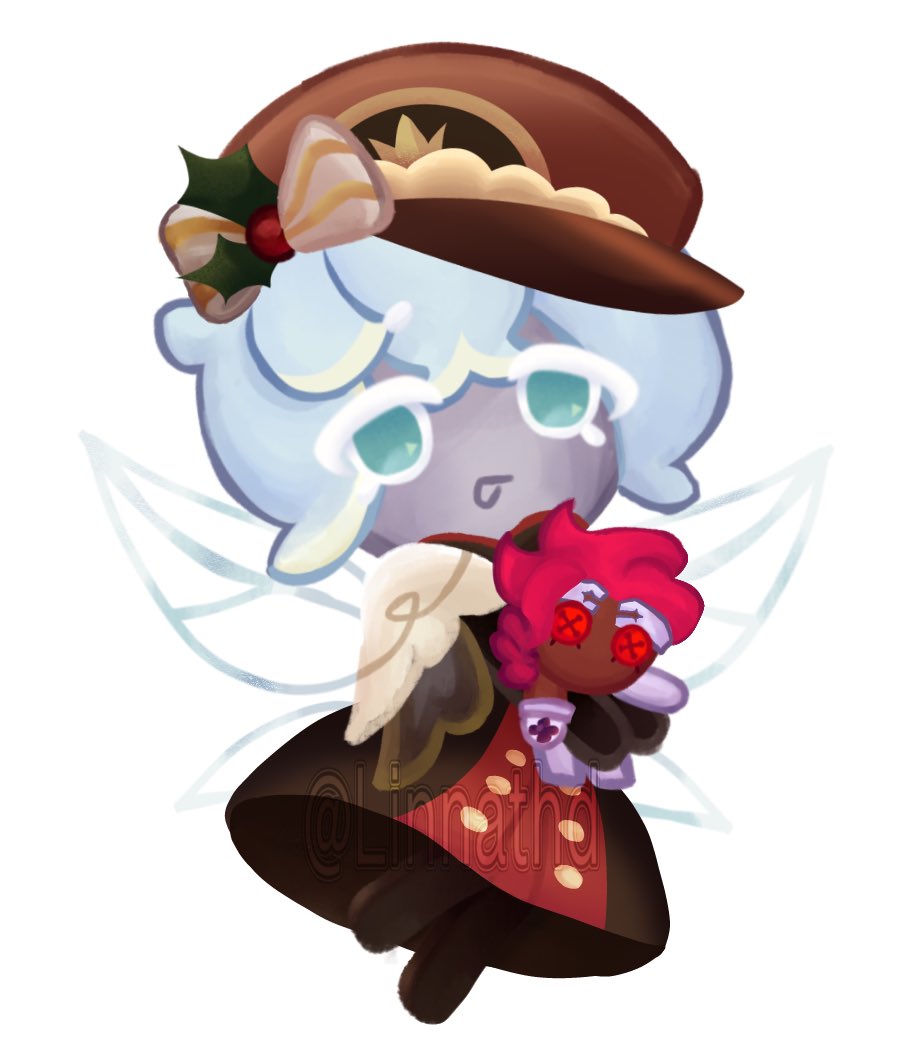 Linnathd's tweet photo. Why was this fun to make 
#silverbellcookie #wildbell #crk #cookierunkingdom https://t.co/EJ6asK0kbE