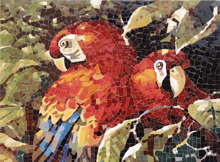 mainhon's tweet image. Art of the Day! "A Couple Of Lovebirds 2". Buy at: ArtPal.com/mainhon?i=4736…