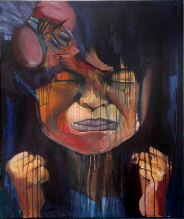 Art of the Day! "She with one of him II". Buy at: ArtPal.com/MHartgallery?i…