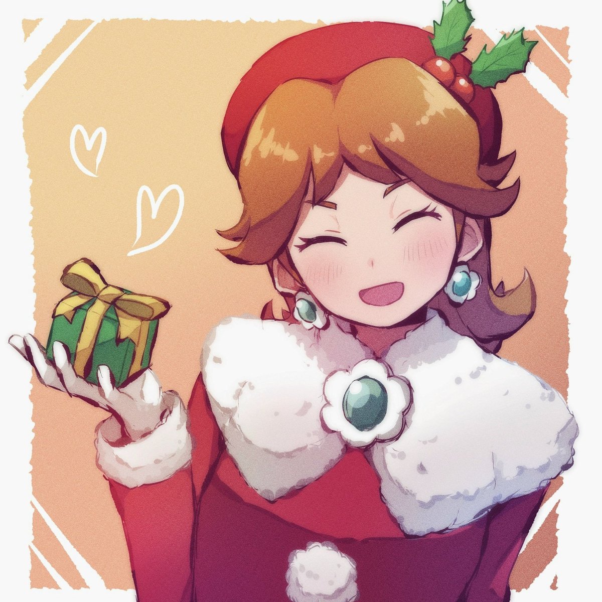 Mis0wHITe's tweet image. Princess Daisy (Holiday Cheer)🎄