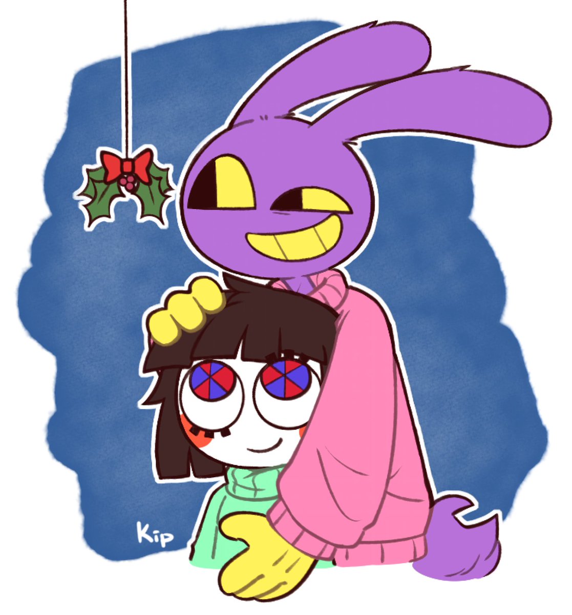 Astr0lites's tweet image. #funnybunny #theamazingdigitalcircus 
funbun merry chrimma