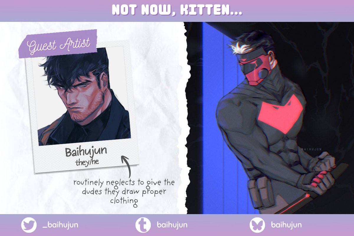 batfamproblematiczine 🔞 - Not Now, Kitten... 💗✨ tweet media