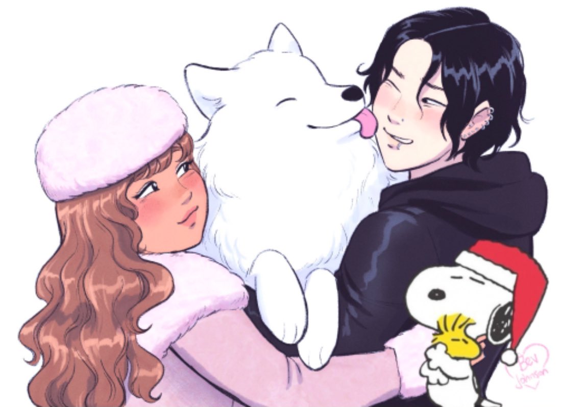 isiroopyclub's tweet photo. snoopy having a happy christmas with his family ! #heartstrings https://t.co/RAjexBs0Es