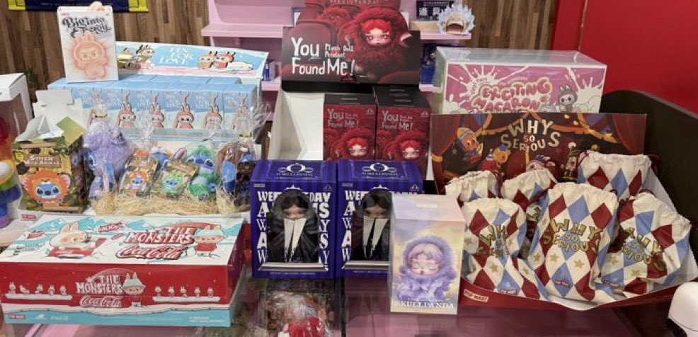 POPMART情報】 スカルパンダWEDNESDAYコラボ、 WHY SO SERIOUS開封済み