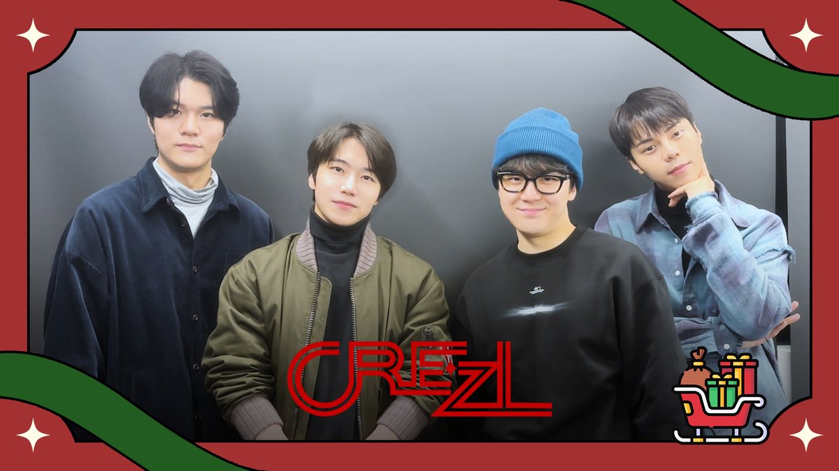 CREZL(크레즐) 2025 크리스마스 인사 영상🎄

🔗 youtu.be/GsFbd4oFEKI

#CREZL #크레즐
#조진호 #임규형 #김수인 #이승민
