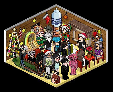 Last Christmas, I gave you my heart
But the very next day, you gave it away...

#Habblet #FelizNatal 🎄