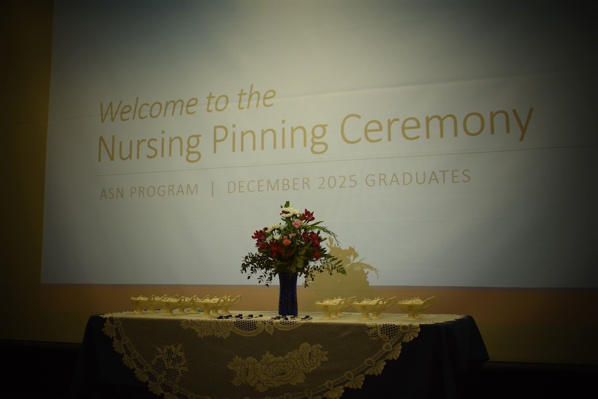 Congratulations to the 18 students who completed our Nursing program this semester! You all have worked hard, and we know you'll all do amazing things in your careers!
