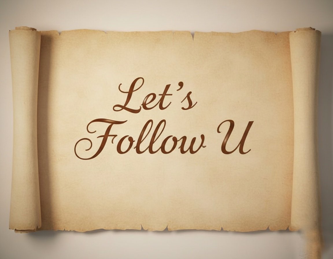 Say Good Morning, I'm following you🖤