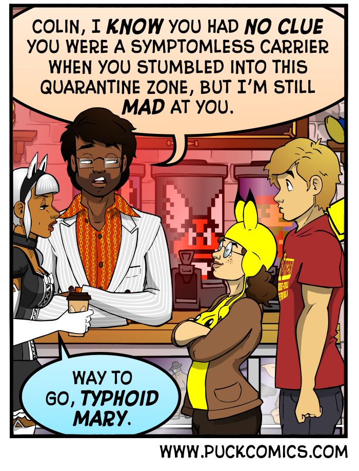 No one expects the Electric-Type Inquisition! From the #webcomic Puck.