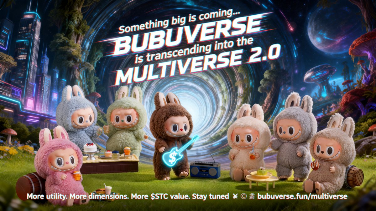 WIQdSpbWIV79023's tweet photo. 📢 bubu_verse 进阶从不独行
星际部落 公会系统上线👉个人行动聚合为集体成长
日常任务/活动探险攒星芒碎片，冲公会经验&amp;周榜，征战星球狩猎
共建生态，越活跃越受益
非单枪匹马的边玩边赚，是并肩作战，共同成长
🔗 https://t.co/FkNuyh9dy1
#BUBUVERSE #Labubu #Web3Gaming #GuildSystem #Solana https://t.co/RbrM9pkaSx