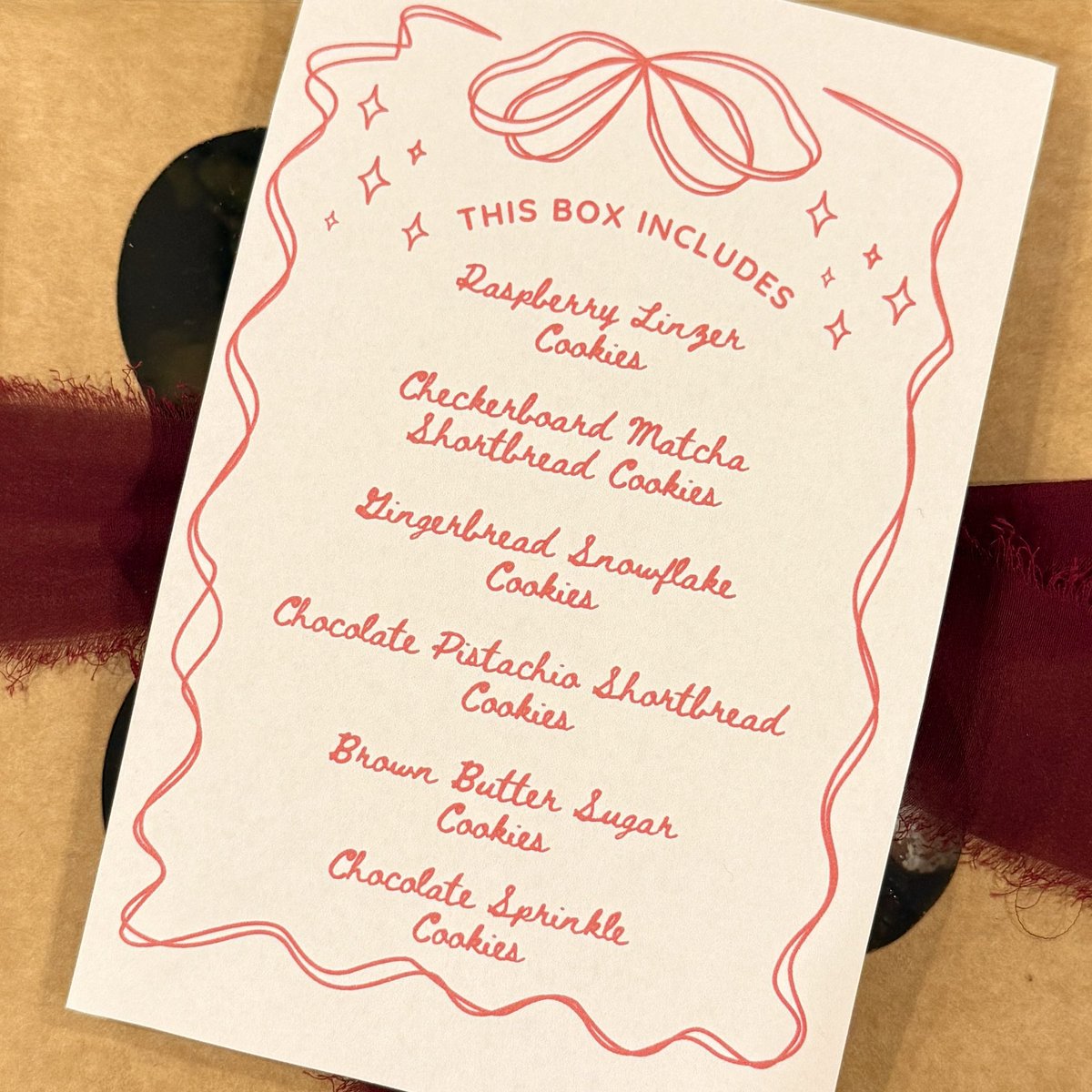 a lot of love (and back pain) went into my christmas cookie boxes this year