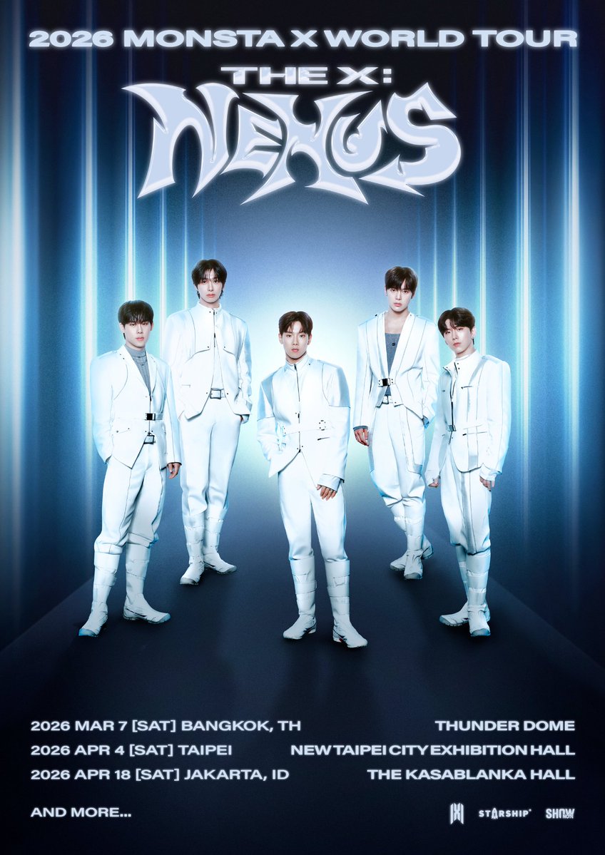 MMZG8D8's tweet image. เรื่องใหญ่ที่สุด บอกต่อด่วน🚨🚨🚨

วันที่ 7 มีนาคม 2026 มอนเอ้ก จะมี World tour ที่ประเทศไทยค่ะ จัดที่ ธันเดอร์โดม ถิ่นเก่าของเราๆ จัดวันเดียว ตอนนี้ยังไม่มีรายละเอียดอะไรออกมาเพิ่มเติม แต่แทกุกมอนเบเบ้คะ วันของเราที่รอมาตลอด5-6ปี มีจริงแล้วค่ะ ว่างไปกันให้ได้นะคะ นี่จะริองไผ้😭