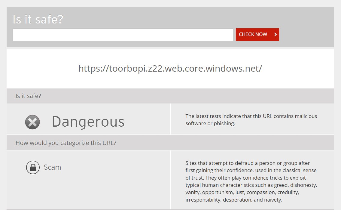 TrendMicroのSite Safety Centerで確認したら危険なサイトで「この URL