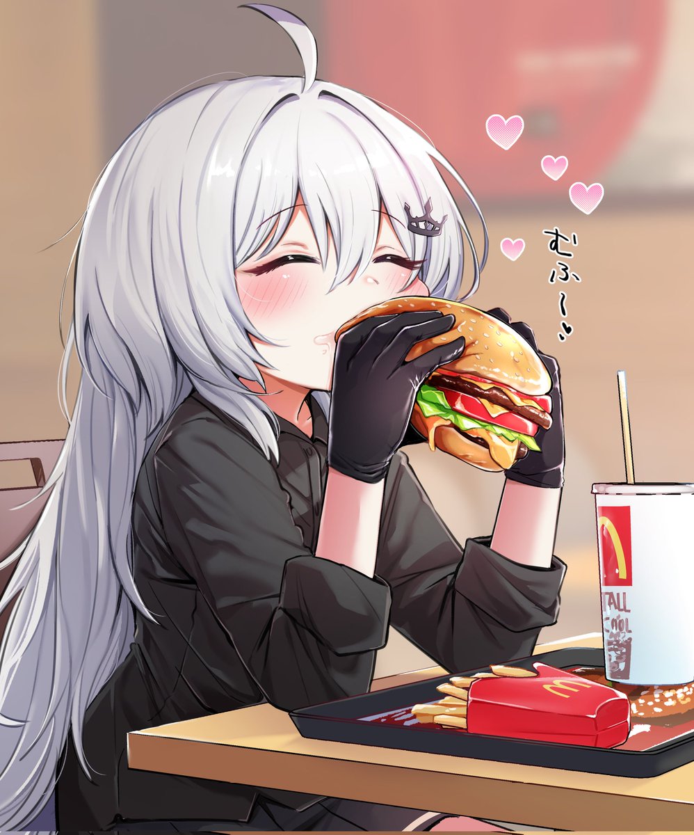 推しと食べ物の絵って……良くないですか? 