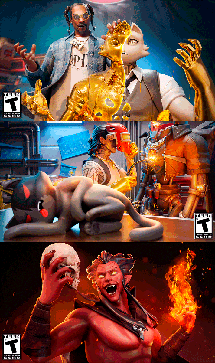 Some fortnite thumbnails for Seasons.
Open for comissions! 🔥