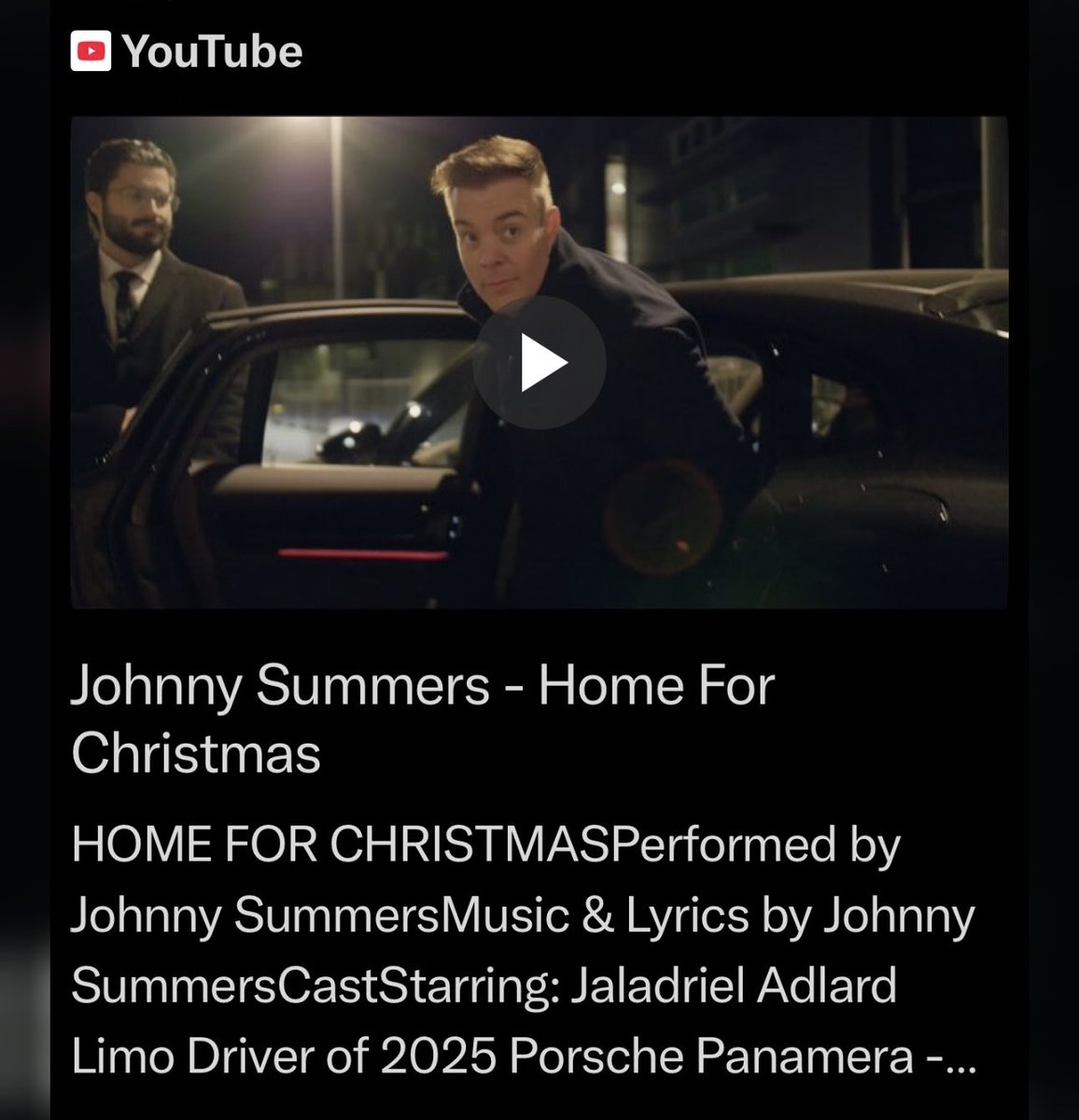 My new music video is out !

youtu.be/1xGgKmCKBZs?si…
<a href="/forloveofjazz/">Calgaryjazz</a> <a href="/Jazzigator/">Jazzigator ™</a> #christmasmusic